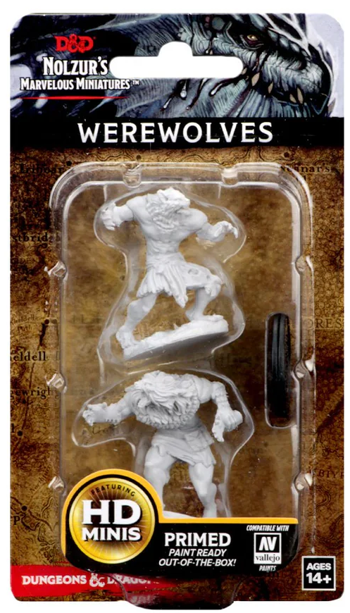 Dungeons & Dragons: Nolzurs Marvelous Miniatures: Werewolves 73194